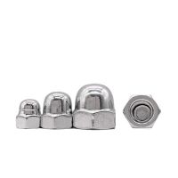 5/50pcs Acorn Cap Nut M3 M4 M5 M6 M8 M10 M12 M14 M16 M18 Stainless Steel Decorative Cap Nuts Caps Covers DIN1587