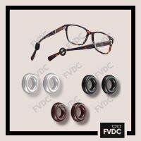 （A VOGUE）♨ஐ┅ FVDC ROUND Eyeglasses Temple Sleeve Retainer Anti-Slip Ear Grip silicone Comfort Glasses