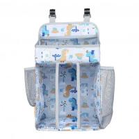 Baby Organizer Crib Hanging Storage Bag Foldable Nursing Stacker Caddy Organizer for Kids Essentials Bedding Set Cot Diaper Bags