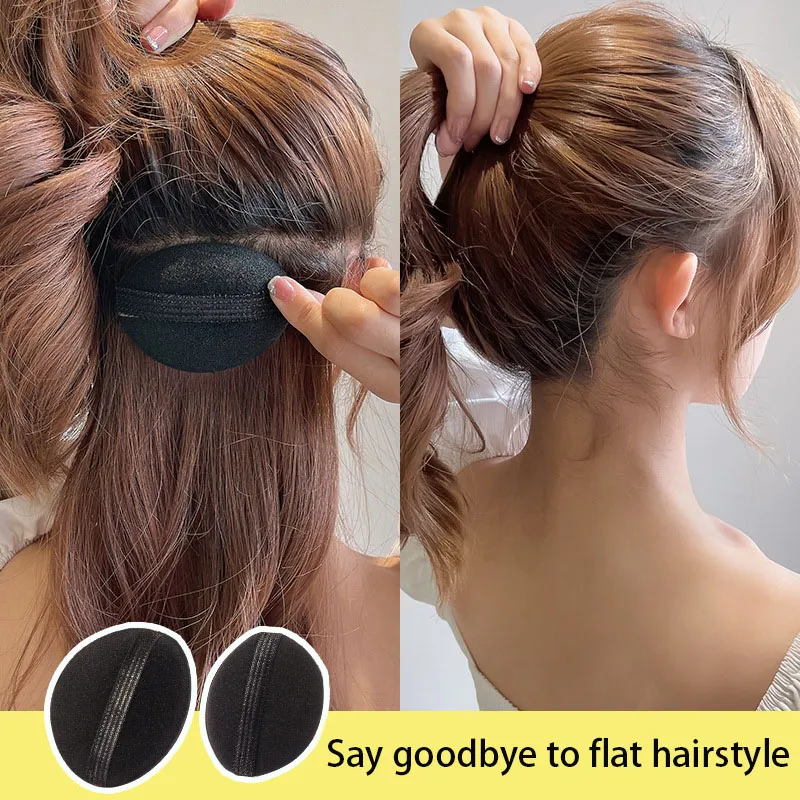 1 Set Hair Pads Hair Volume Increase Puff Hair Bun Maker Donut Foam Sponge Bump  Up Insert Base Hair Styling Accessories BB Hair Clip Fluffy Mat Roots Pad |  Lazada