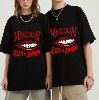 Maneskin T Shirt Mens Cool Black Cotton Tshirts Male Kawaii Tee Shirt Vintage T Gildan