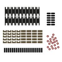 Mechanical Keyboard PCB Plate Repair Pad Films Stabilizer Satellite Shaft Gaskets Sticker Red Steel Paper Insulation Washers