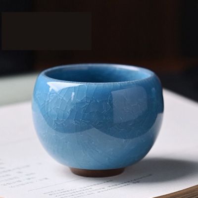 hotx【DT】 1pcs Cracking Cup Pottery Espresso  Cups Kung Fu Teacup Ceramics Wholesale