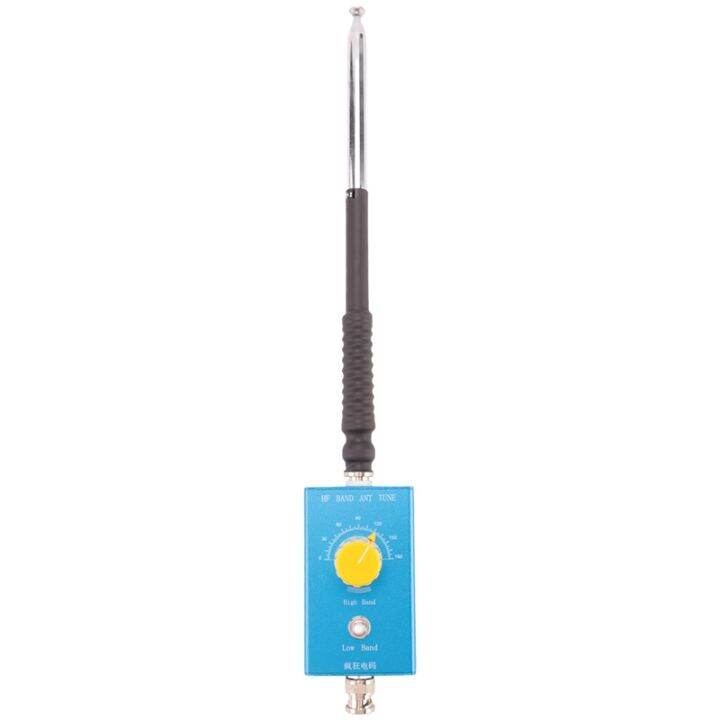 20W QRP HF Shortwave Radio Tuner Portable Adjustable Transceiver Rod Antenna 522Mhz Shortwave