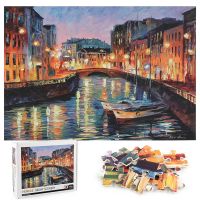 ป่าร้อน LIN431 - ■❦ 1000 Pieces Thick Jigsaw Venice Night View Children 39;s Adult