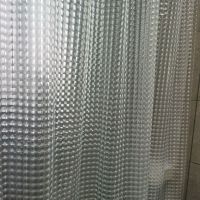 【hot】□✙☬  PEVA Shower Curtain Color Environmental Mildew Proof Transparent Plastic Partition Curtains with Hooks