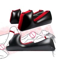 Inflatable Sofa Chair    Cushion Portable Lounger Inflatable Flocking Furniture