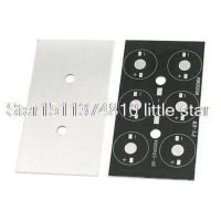 ☁▫ 2PCS DIY Aluminum PCB Circuit Board 90mm x 50mm for 1W/3W 6LEDs Light in Series