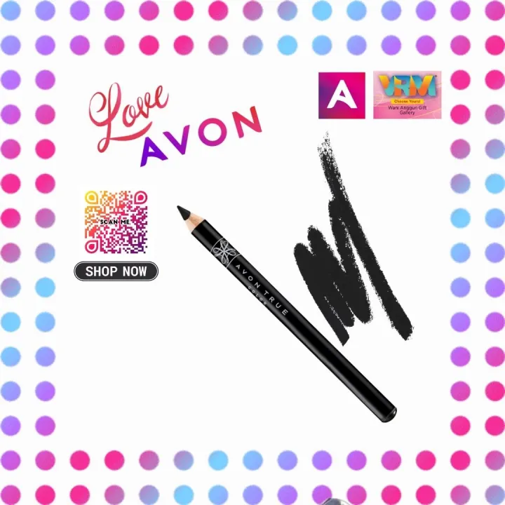 AVON True Color Ultra Luxury Brow Liner SOFT BLACK Lazada