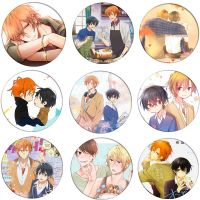 【CC】 Sasaki to Miyano Badge Anime Accessories Brooch Pin Decoration Cartoon