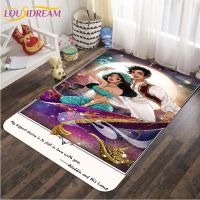 Aladdins Lamp Rug Snow White Rug Fairy Tale Cartoon Printed Cars Square Rug Modern Living Room Kids Room Bedroom Floor Mats