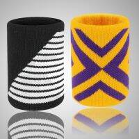 [Rear Waves]ใหม่ SweatbandWrist RunningWristBand แขนเหงื่อดูดซับ SleeveBand Bracers ForVolleyball บาสเกตบอล