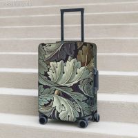 William Morris Fabric Suitcase Cover Acanthus by William Morris Cruise Trip Protection Vacation Strectch Luggage Supplies