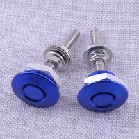 【YD】 2pcs Front Push Release Hood Bonnet Pins Lock Clip Latch for Car Industrial Cabinets