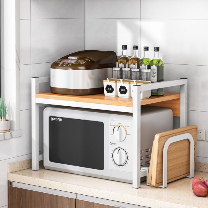 cod-put-microwave-oven-rice-cooker-shelf-countertop-desktop-storage