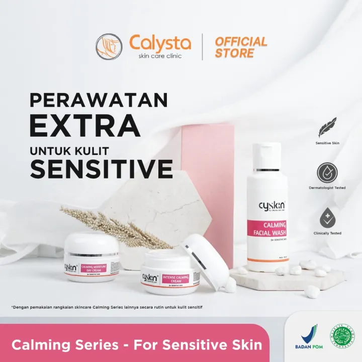 Calysta Rangkaian Produk Untuk Kulit Sensitif Lazada Indonesia