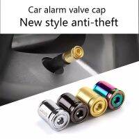 4pcs Aluminum Car tire anti theft valve cap tire valve cap alloy motorcycle nozzle anti deflation core styling Parts Accessories