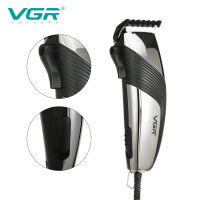 WholesaleVGR Clipper ผมแบบมีสาย Clipper Clipper ไฟฟ้า Clipper ผมโกนหนวด Salon Plug-In Electric Hair Clipper ชุด V-121จัดส่งฟรี