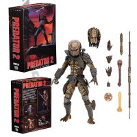 NECA Predator 2 City Hunter Predator รุ่น City Hunter Predator Action Figure Collection ตุ๊กตาของเล่นตุ๊กตาวันเกิด Gift