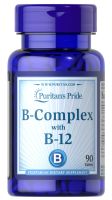 วิตามินบี puritan Vitamin B-Complex และ Vitamin B-12 90 เม็ด  ผลิตภัณฑ์นี้รวมวิตามิน B-1 (ไทอามิน), B-2 (ไรโบฟลาวิน), B-3 (ไนอะซิน) และ B-12 จากแหล่งธรรมชาติ    ทาน 1 เม็ด หลังอาหาร วันละ 1-2 ครั้ง  #วิตามินบี #บีรวม #บี12 #vitaminB #อาหารเสริม