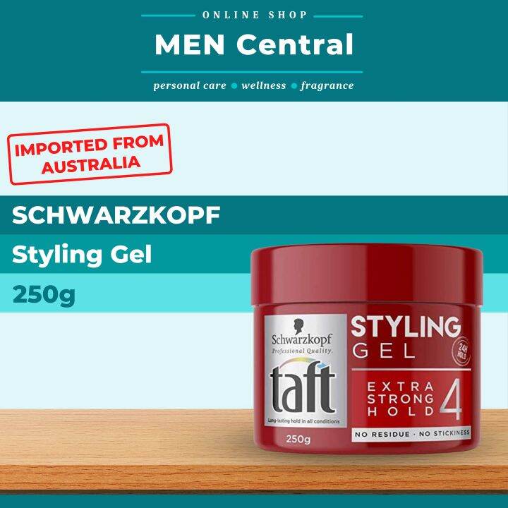 Schwarzkopf Taft Hair Styling Gel Extra Strong Hold, 250g Lazada PH