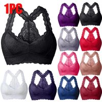 Lace Bras For Women Vest Crop Tops Wire Free Bra Lingerie V-neck Sexy Underwear Lingerie S-3xl Seamless Sports Bras Топ Женский