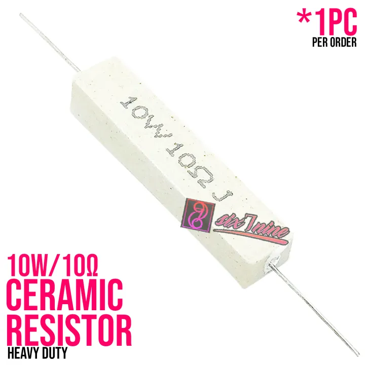 Ceramic Resistors 10W/10OHMS Heavy Duty Lazada PH