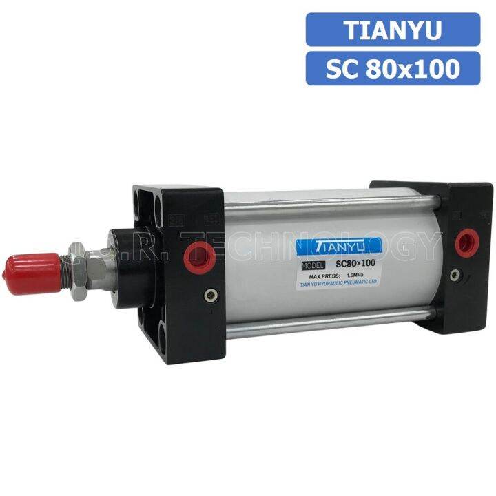 1ชิ้น-sc-80x100-กระบอกลม-รุ่นมาตรฐาน-กระบอกลม-4-เสา-standard-cylinder-air-pneumatic-แบบสี่เสา