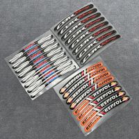 ☏ Motorcycle HRC Reflective Rim Stripe Wheel Decals Tape Stickers For Honda CBR150 CBR250 CBR400 CBR500 CBR650 CBR600RR CBR1000RR