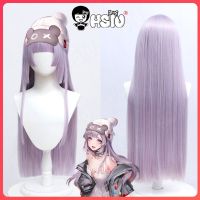 Hella Cosplay Wig Game Path to Nowhere Cosplay HSIU 80cm taro color Long hair Synthetic Hair+wig Cap Path to Nowhere Wig