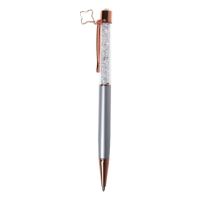 【☊HOT☊】 miciweix จี้ปากกาโลหะสำหรับผู้หญิงปากกาลูกลื่นคริสตัลคริสตัลรูปดาวเครื่องเขียนแบบการเขียนในห้องเรียนแปลกใหม่