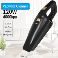 120W 4000PA Car Vacuum Cleaner Portable Handheld Cordless 12V USB Super Suction WetDry Vaccum Cleaner for Car Home Pet Hair