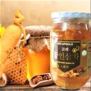 Mật ong Sâm - Sâm tươi thái lát ngâm mật ong Bio ApGold Hàn Quốc