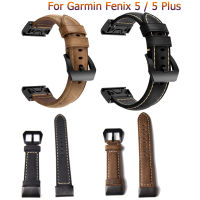 Leather wrist Watch Strap Easy fit quick Link celet Belt 22MM For Garmin Fenix 5 5 Plus fashion Smart Watch bands wristbands