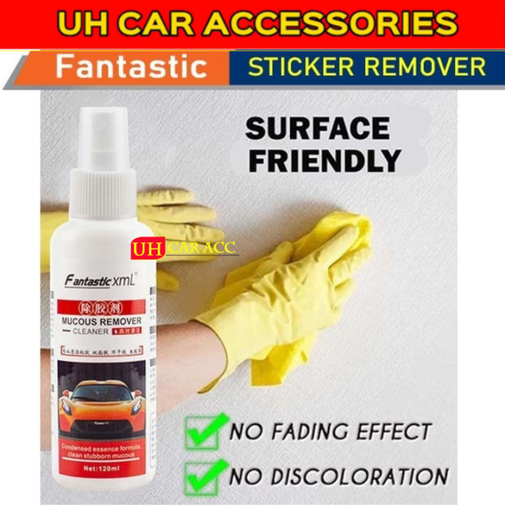 FANTASTIC STICKER REMOVER SPRAY BUANG STICKER CLEANER 120ML REMOVE