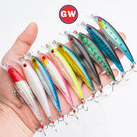 เหยื่อตกปลา7G/9ซม.เหยื่อแข็งลอยได้เบส Topwater Crankbait Fishing Tackle