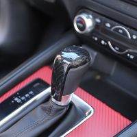 Car Gear Head Shift Knob Handle Cover Trim Sticker For Mazda 2 3 6 BM GJ Demio CX5 CX8 CX9 Axela 2014-2021 2022 Accessories