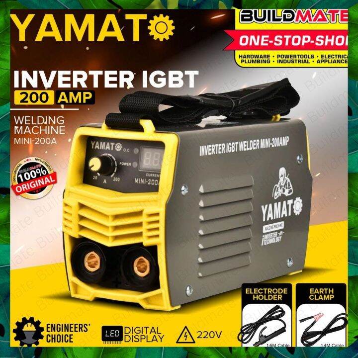 BUILDMATE Yamato JAPAN Portable Inverter Welding Machine Set 200A 300A