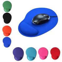 2021Mouse Pads Anti-Slip Mouse Pad Small Feet Computer Game Creative Solid Color EVA Wristband Mouse Pad Computer Peripheral Pads