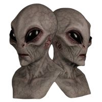 Alien Mask Halloween Horror Latex Full Head Masks Scary Adult Cosplay Alien Mask for Men Scary Full Face Mascara for Women