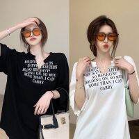 ✺✒☄ Dahong ? เสื้อแฟชั่นผู้หญิง oversize เสื้อสาวอวบ ทรงหลวม แฟชั่นฤดูร้อน xxl 2435