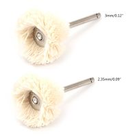 Wool Felt Cotton Polishing Buffing Wheel 2.35/3mm Shank Polishing Grinding for H