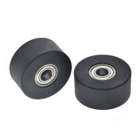 guide wheel PU polyurethane silent guide wheel double bearing rolling pulley Rowing machine pulley seat cushion pulley 46x22 Furniture Protectors  Rep