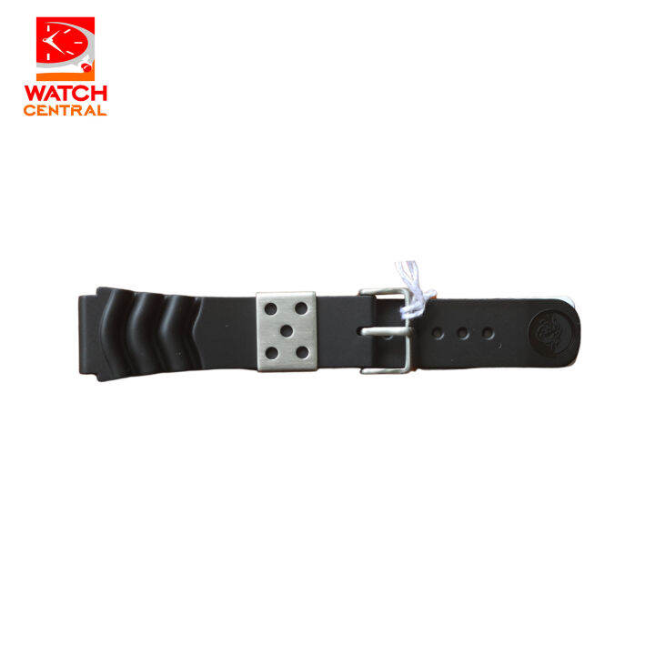 Seiko Diver’s Rubber Watch Strap Replacement with S/S Keeper (20, 22
