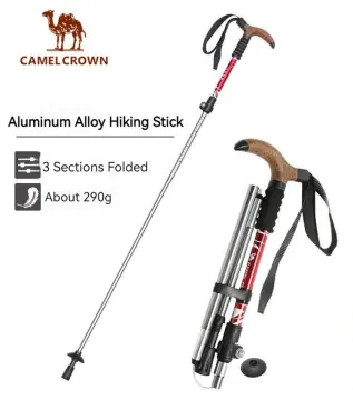 Folding Cane with Flashlight Adjustable Lightweight Collapsible Aluminum Walking  Stick T-handle Trekking Poles Hiking Anti-Slip - AliExpress