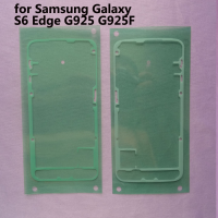 สติกเกอร์กาวสำหรับ Samsung Galaxy S6 edge G925 G925F ฝาหลังแบตเตอรี่ด้านหลังที่อยู่อาศัยเทปกาวอะไหล่โทรศัพท์-Ludeiur