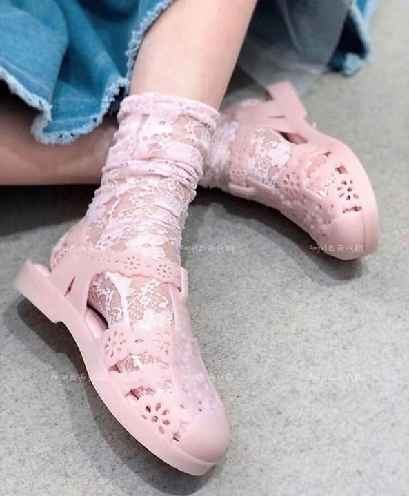 free-shipping-new-2023melissa-jelly-shoes-girl-lolita-retro-roman-sandals-womens-baotou-braided-hollow-womens-shoes