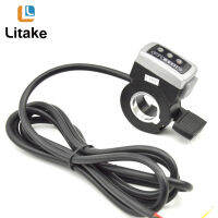Po E-Bike Finger Throttle Assembly จักรยาน Variable Speed Power Display Controller สวิตช์นิ้วหัวแม่มือ Governor