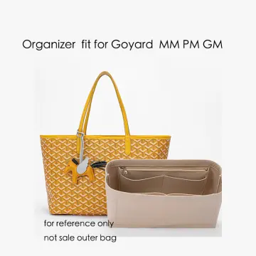 Purse Organizer Insert for Goyard Hardy PM Tote Bag 