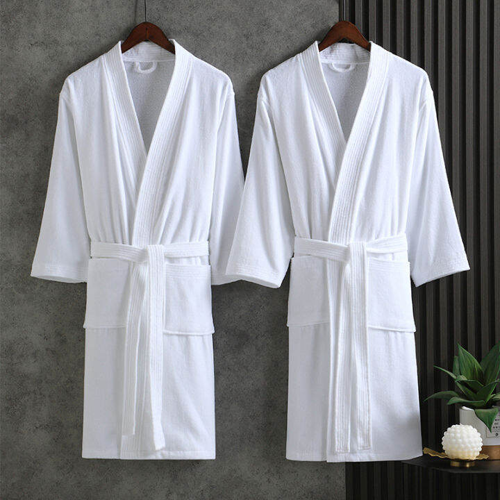 1000Grams FIVE STAR Hotel Bathrobe Cut pile Pure Cotton Adult Unisex